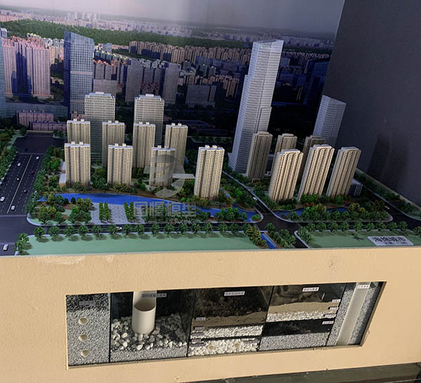 丰林县建筑模型